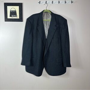 Burberry vintage Charcoal Men's Blazer 100% pure wool